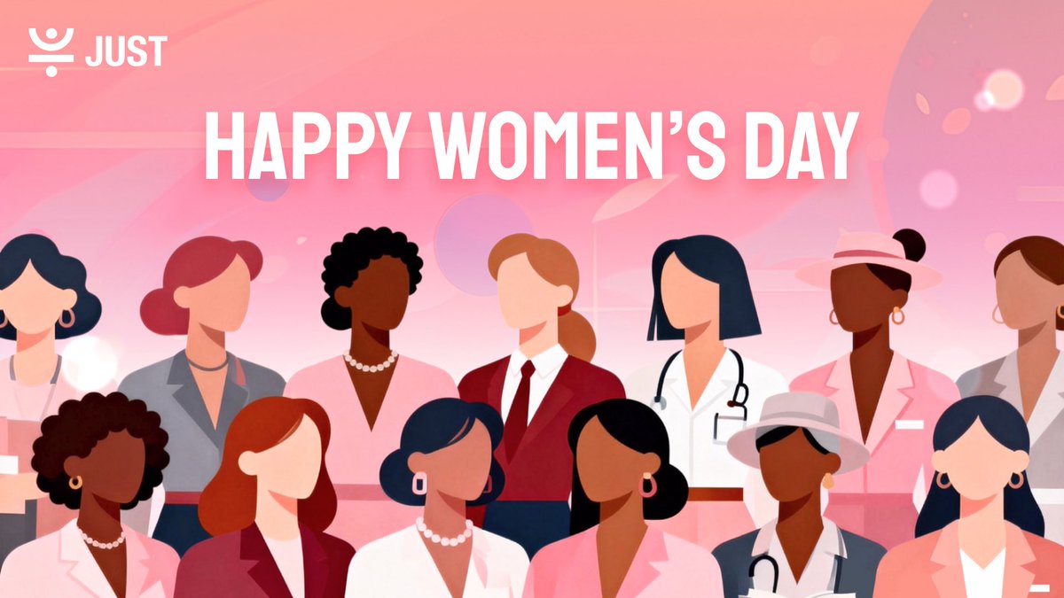 🌷 Strong women build stronger ecosystems.

Happy #InternationalWomensDay from JUST Foundation.

To every woman building, coding, leading, and creating in Web3  your impact is shaping the future of decentralized finance.

Let’s keep building together. 

<a href="/justinsuntron/">H.E. Justin Sun 👨‍🚀 🌞</a>