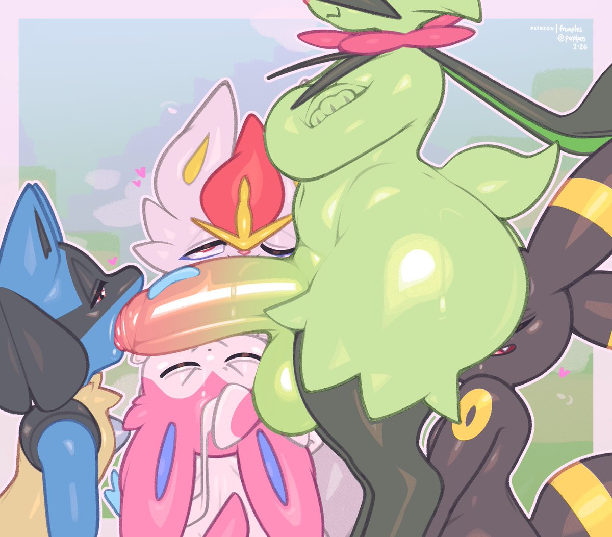 What good neighbors!🏘️