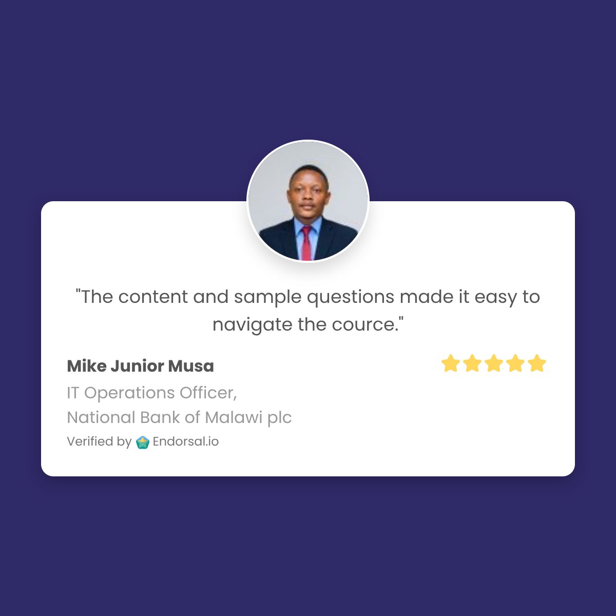 Thanks, mike junior musa! Check out what our students are saying about our courses at DionTraining.com