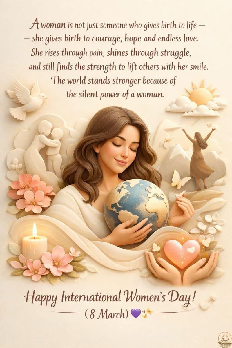 SwadeshDeepak's tweet photo. A silent bow of the head. Happy Women's Day to all the special souls out there! 🌹💕 https://t.co/j0L4HWGYgi