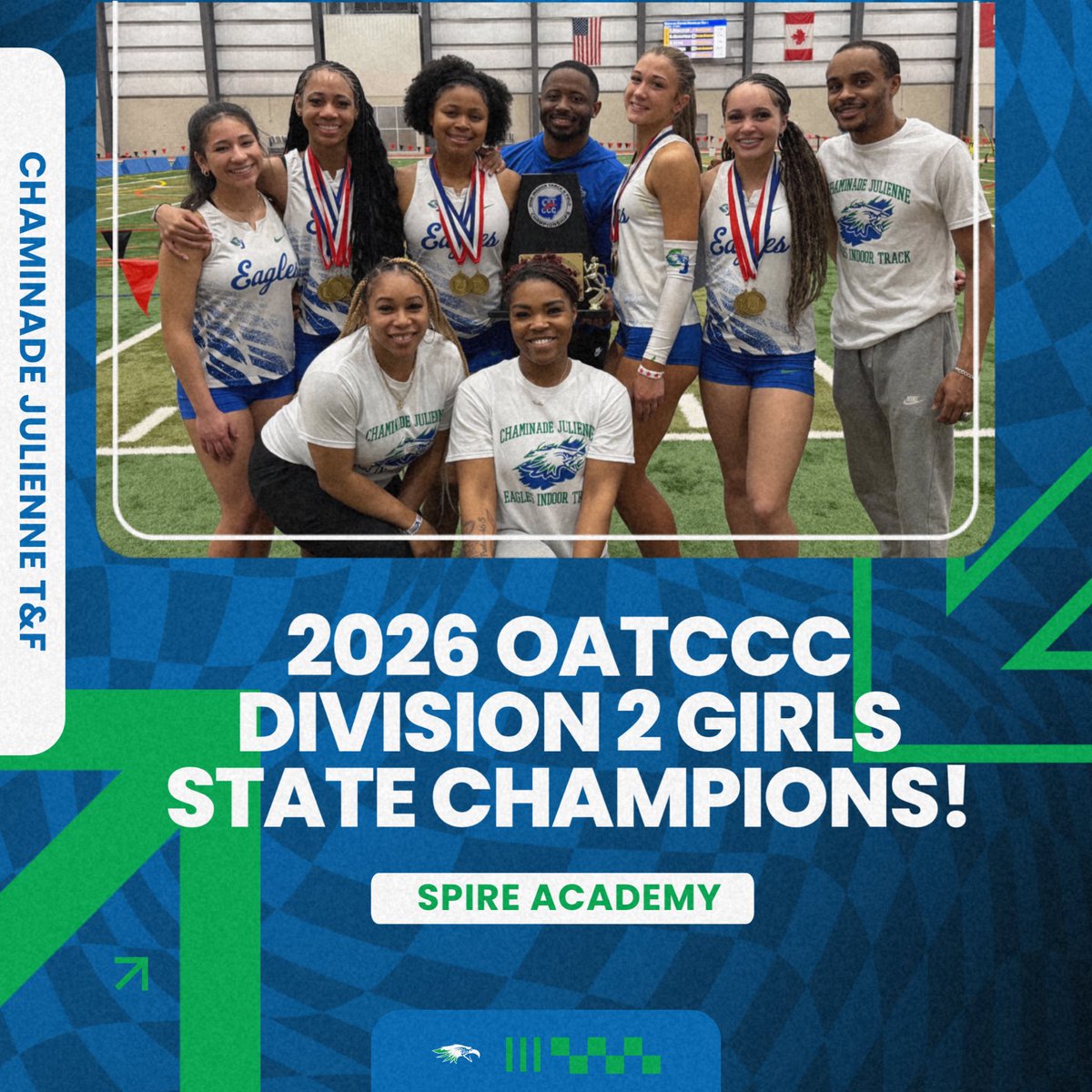 Chaminade Julienne Eagles Coed T&F tweet media