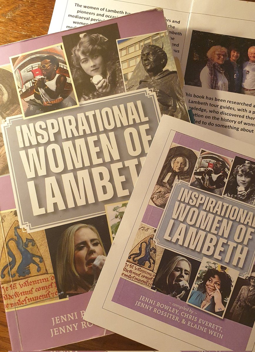 GuidesLambeth's tweet photo. There are Walks and Talks about Women presented through the year by members of @GuidesLambeth
There are more Inspirational Women of #Lambeth to discover in #LTGA's book - Women across the ages and across the Borough
#InternationalWomensDay2026 https://t.co/XT1m9lo6Oi