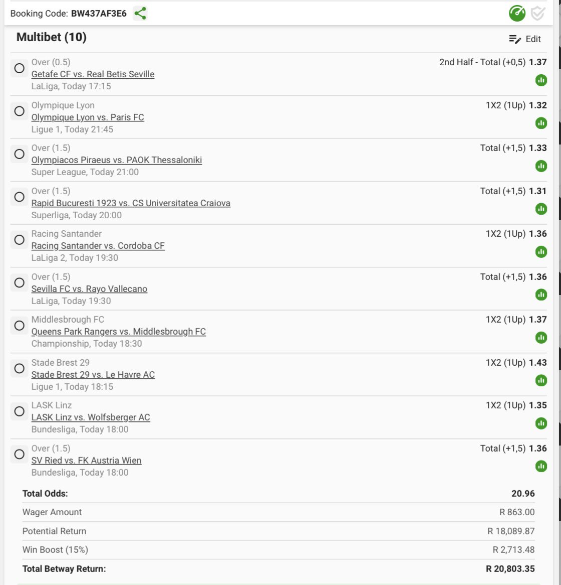 PoloB101's tweet photo. 1Upโ
+Goals @๐๐๐๐๐๐ +20 Odds ๐ฅ๐ฎโ๐จ๐๐พ
-------------------------------------------------
๐๐ข๐๐ค ๐๐๐ ๐๐ข๐ฆ๐ : Today@17H00โฐ
๐๐จ๐ฉ๐ฒ_๐๐จ๐๐: BW437AF3E6
-------------------------------------------------
๐๐๐๐๐๐๐๐ : https://t.co/NKIQ0FbGBq
#MixedMarkets https://t.co/bQzyL3fQ7j