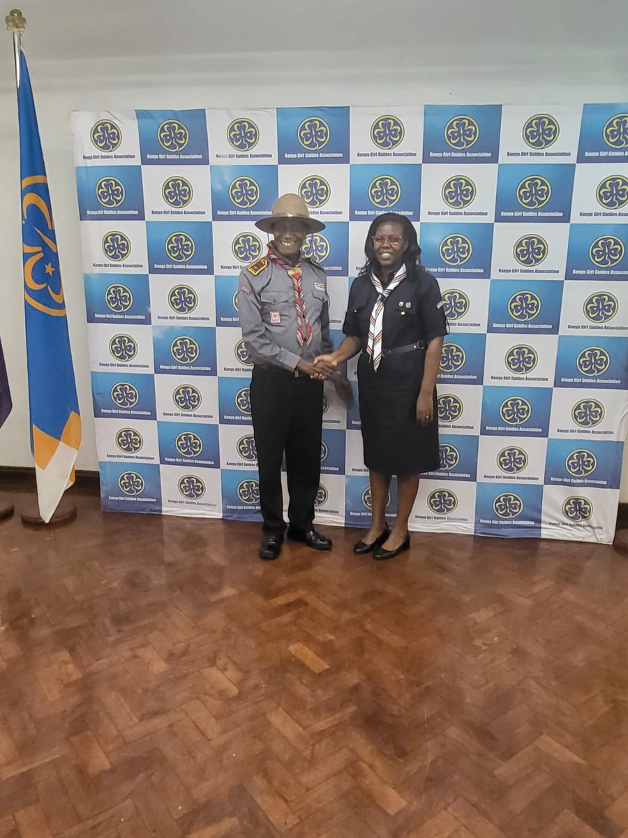 KenyaGirlGuides's tweet image. KGGA held an introductory meeting with the leadership of the Kenya Scouts Association to strengthen collaboration between our brother/sister organisations.
We look forward to more engagements as we advance youth leadership and development in Kenya. 
#KGGA #KenyaScouts