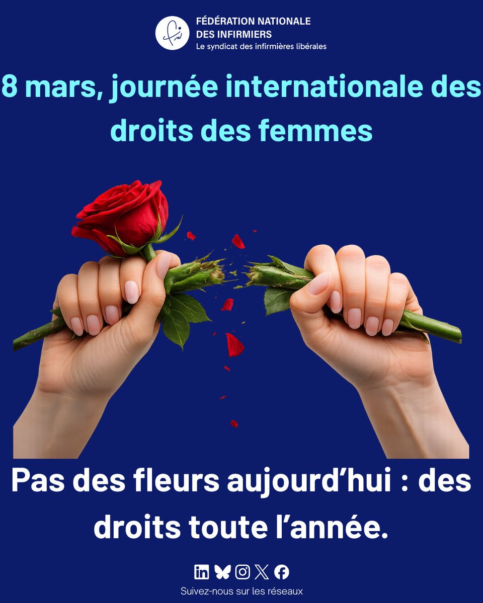 Aujourd’hui, à l’occasion de la Journée internationale des droits des femmes, rappelons une chose essentielle : les droits des femmes ne se célèbrent pas, ils se défendent.

Les fleurs sont un symbole… mais elles ne remplacent pas l’égalité.
Ce que les femmes demandent, ce ne