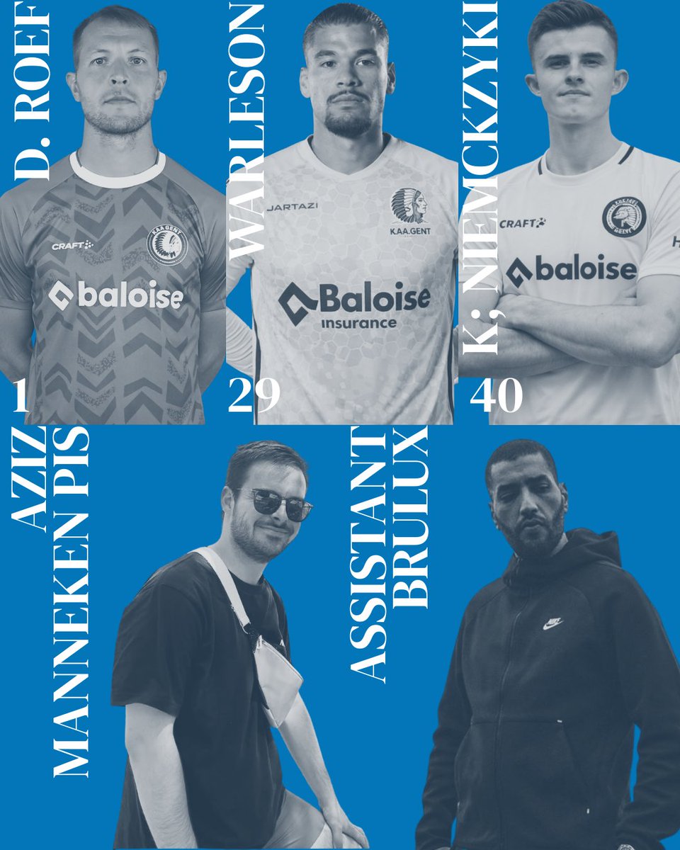 saintmarcsquad's tweet photo. 🇧🇪 La Gantoise 2026/2027 : un effectif dense, jeune et ambitieux 🏹

La Gantoise aborde cette saison de carrière avec un groupe assez complet et surtout un mélange intéressant entre cadres confirmés et jeunes à fort potentiel. L’effectif n’est peut-être pas encore celui d’un cador européen, mais il possède de quoi viser très haut en championnat et continuer à progresser sur la scène continentale. 📈

🧤 Gardiens : hiérarchie claire mais sans superstar

Dans les buts, Warleson 🇧🇪 et Niemckzycki 🇵🇱 offrent deux profils solides pour assurer la saison. Le second semble légèrement plus rassurant dans la hiérarchie sportive, tandis que Warleson reste un gardien fiable capable d’assurer une rotation sans trop faire chuter le niveau.

Davy Roef 🇧🇪, plus âgé, apparaît davantage comme un troisième gardien d’expérience, utile pour le vestiaire mais probablement en retrait sportivement.

👉 Avis :
Un poste globalement sécurisé, mais sans gardien capable de faire basculer un match à lui seul. À moyen terme, le club pourrait chercher un portier capable de franchir un cap.

Note : correct mais perfectible

🧱 Défense centrale : le vrai point fort de l’effectif

C’est clairement le secteur le plus solide de l’équipe.

Le duo Gandelman 🇮🇱 – Gambor 🇫🇷 offre un axe défensif moderne : puissance, marge de progression et régularité. Les deux sont dans une tranche d’âge idéale et semblent pouvoir porter la défense pendant plusieurs saisons.

Derrière eux :

Kaplan 🇹🇷 apporte une rotation crédible

Pletinckx 🇧🇪 est un défenseur utile pour compléter la rotation mais semble un cran en dessous du duo titulaire.

👉 Avis :
La Gantoise possède une charnière très compétitive pour le championnat belge. Si les deux titulaires continuent de progresser, c’est une base très solide pour viser le titre.

Note : très bon

🚄 Latéraux : expérience d’un côté, jeunesse de l’autre

À droite, Igor Silva 🇧🇷 reste une valeur sûre grâce à son expérience. Mais à 31 ans, il arrive probablement sur la fin de son cycle. Derrière lui, Rivera 🇧🇪, très jeune, incarne l’avenir. Son développement sera un élément intéressant de la saison.

À gauche, Yongwa 🇨🇲 semble partir avec une longueur d’avance. Joueur complet et dans la force de l’âge, il peut tenir son couloir.
Araujo 🇵🇹 apparaît plutôt comme une solution de rotation.
Le jeune Debondt 🇧🇪, lui, représente un pari pour l’avenir.

👉 Avis :
Les postes sont bien doublés, mais l’équilibre entre expérience et jeunesse peut créer des fluctuations de performance.

Note : bon

🕸️Milieu défensif : un vrai patron

Au poste de sentinelle, Kitolano 🇳🇴 semble être la pièce maîtresse de l’équilibre de l’équipe. Dans un système ambitieux, il peut servir de stabilisateur devant la défense.

Le très jeune Bodian 🇧🇪 représente un pari intéressant pour l’avenir, mais il semble encore trop tendre pour peser immédiatement.

👉 Avis :
Un titulaire solide, mais un manque d’alternative immédiate si le titulaire se blesse.

Note : bon

🪄 Milieu de terrain : talent mais hiérarchie floue

Le prêt de Delorge 🇧🇪 ressemble à une excellente opération. C’est probablement l’un des milieux les plus talentueux du groupe et il pourrait rapidement devenir un moteur de l’équipe.

Derrière lui :

Aly Sy 🇸🇳 semble intéressant mais encore en développement
Khafi 🇫🇷 paraît plus limité pour le niveau d’ambition du club

Plus haut sur le terrain, Camacho 🇵🇹 offre créativité et projection offensive. Le jeune Ribière 🇧🇪 représente plutôt un pari à long terme.

👉 Avis :
Le secteur possède du talent mais manque peut-être d’un leader technique indiscutable.

Note : très bon

🌪️ Ailiers : le secteur le plus excitant

La Gantoise possède une ligne offensive très dynamique sur les côtés.

La star du secteur semble être Simons 🇳🇱, probablement l’un des joueurs les plus décisifs de l’effectif. Rapide, dangereux et jeune, il peut devenir l’arme principale du club.

Autour de lui :

Tine Cuk 🇸🇮, prêté, est une recrue très prometteuse
Sonko 🇸🇪 offre une option solide

Pagis 🇫🇷 est une rotation honnête

De Vlieger 🇧🇪 reste un pari sur le futur

👉 Avis :
Beaucoup de vitesse, de profondeur et de talent. C’est clairement le secteur offensif qui peut faire la différence.

Note : excellent

💥 Attaque : une concurrence intéressante

Devant, Adel 🇪🇬 semble être le numéro 1. Profil de buteur complet, capable de porter l’attaque.

Munteanu 🇷🇴 représente une alternative crédible, utile dans la rotation ou pour changer de registre.

Le jeune Camara 🇧🇪 est encore en phase d’apprentissage mais pourrait devenir une belle surprise.

👉 Avis :
Une hiérarchie claire avec un titulaire solide et des solutions derrière.

Note : bon

Bilan global de l’effectif

Points forts

✔ Défense centrale solide
✔ Ailiers très talentueux
✔ Effectif globalement jeune
✔ Bonne profondeur sur plusieurs postes

Points faibles

❌ Pas de véritable star mondiale
❌ Un gardien correct mais pas décisif
❌ Milieu encore un peu fragile dans la hiérarchie

⭐ Verdict  :

La Gantoise possède un effectif équilibré, jeune et prometteur. L’équipe semble parfaitement calibrée pour jouer les premiers rôles en championnat et viser une progression en Europe. Si certains jeunes explosent et que la stabilité défensive se confirme, le club doit viser une place européenne.