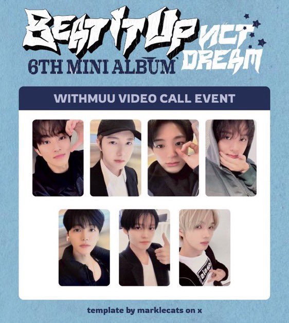 엔시티 드림 beat it up 위드뮤 영통 미공포 양도 sell

1set- 1.3

bulk✅
On hand

NCT DREAM 빗잇업 비리럽 포카 withmuu 마크 런쥔 제노 해찬 재민 천러 지성 mark renjun jeno haechan jaemin chenle jisung
