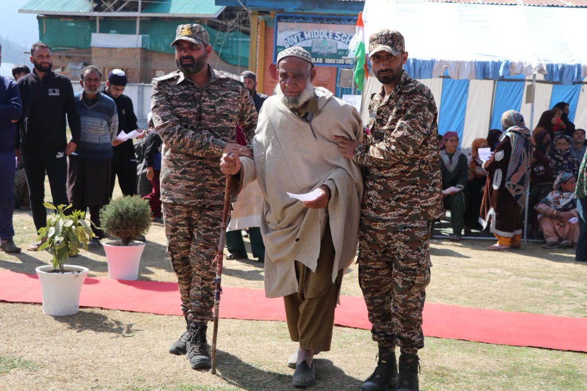 On the occasion of  87th raising day of CRPF <a href="/162bncrpf/">@162bncrpf</a> organized a free medical camp on 08.03.2026 at Govt. Middle School, Gundmachar in the remote Lolab valley of Kupwara, J&amp;K under the Civic Action Programme.
<a href="/crpfindia/">🇮🇳CRPF🇮🇳</a> <a href="/JKZONECRPF/">J&K ZONE</a> <a href="/KOSCRPF/">Kashmir Ops Sector, CRPF</a> <a href="/jammusector/">𝐉𝐚𝐦𝐦𝐮 𝐒𝐞𝐜𝐭𝐨𝐫 𝐂𝐑𝐏𝐅 🇮🇳</a> 
<a href="/OpsNkor/">DIG OPS NKOR BARAMULLA</a> <a href="/JammuRange/">Range Jammu CRPF</a>