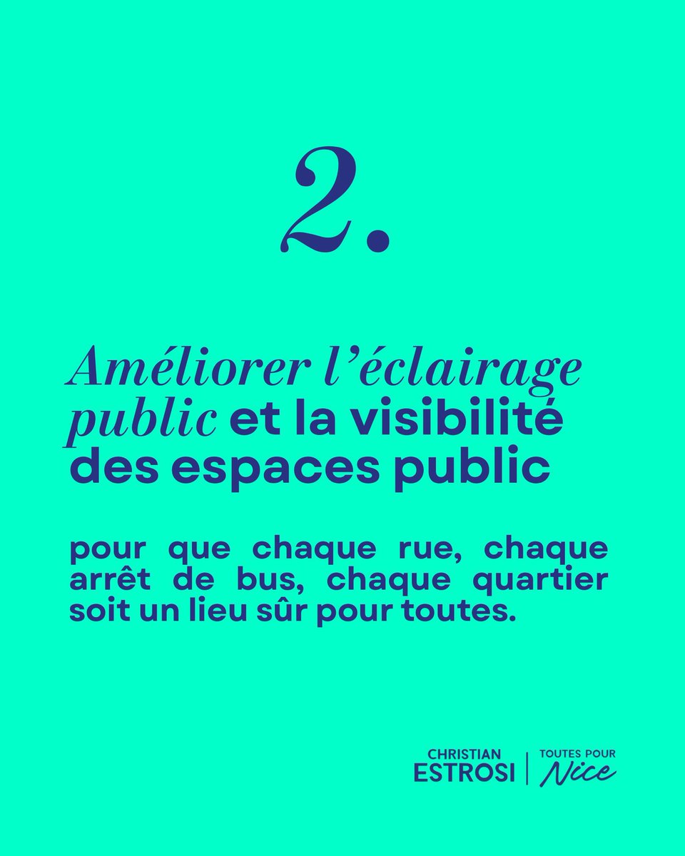 MagaliAltounian's tweet photo. À Nice, l’égalité femmes-hommes est une action concrète.

Avec Toutes Pour Nice, nous proposons :
🚋 plus de sécurité dans les trams nocturnes
💡 un meilleur éclairage public
🏠 une Maison pour les victimes de violences
🩺 protections menstruelles gratuites et consultations gynécologiques.

À Nice, nous avons choisi l’égalité. Et nous continuerons à la défendre. 💜
