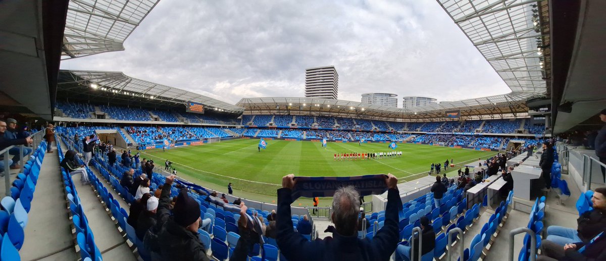 RebelSaint87's tweet photo. Latest batch of European ground hopping:
14/2, 292: SK Slovan Bratislava v AS Trencin (First Division, popped across the border from Vienna)
20/2, 294: KAA Gent v Cercle Brugge (Pro League)
21/2, 295: Club Brugge v OH Leuven (Pro League)
7/3, 296: Italy v England (6 Nations) https://t.co/6aSwv05uIm