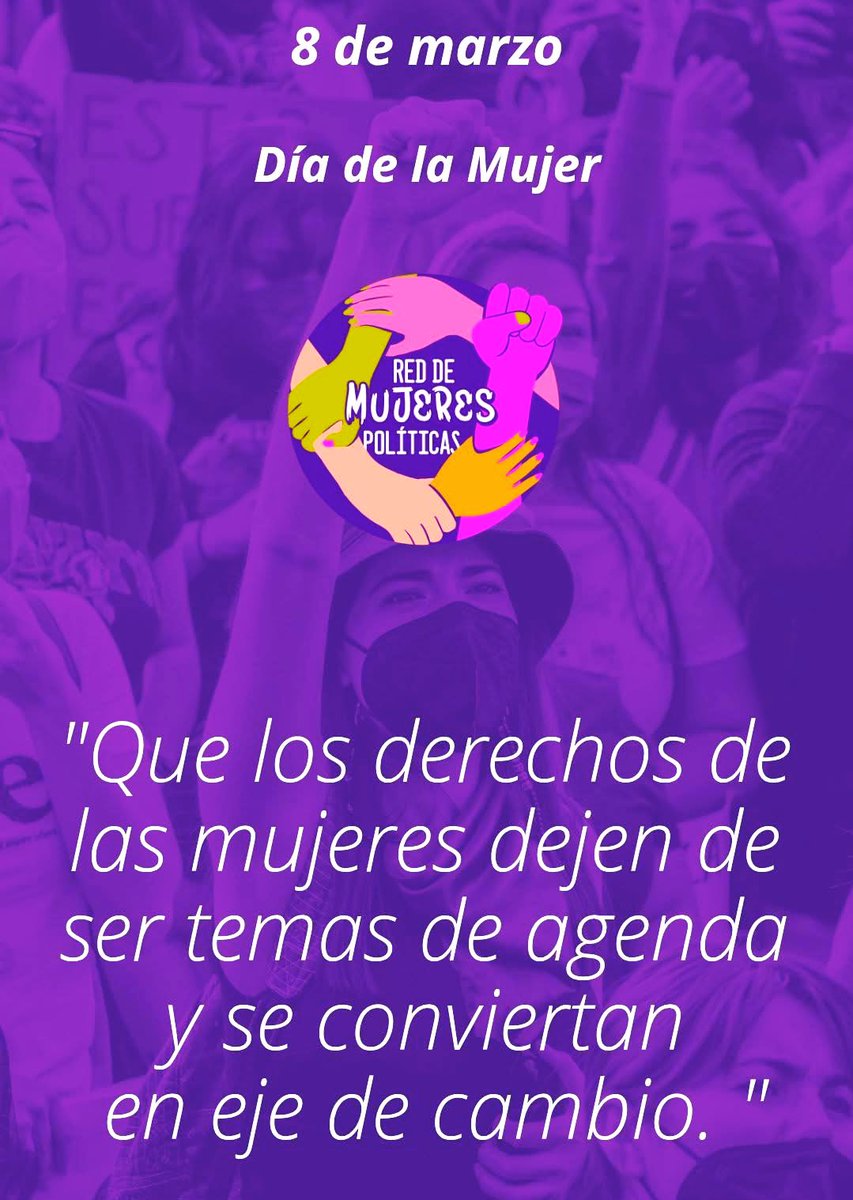 RED MUJERES POLITICAS tweet media