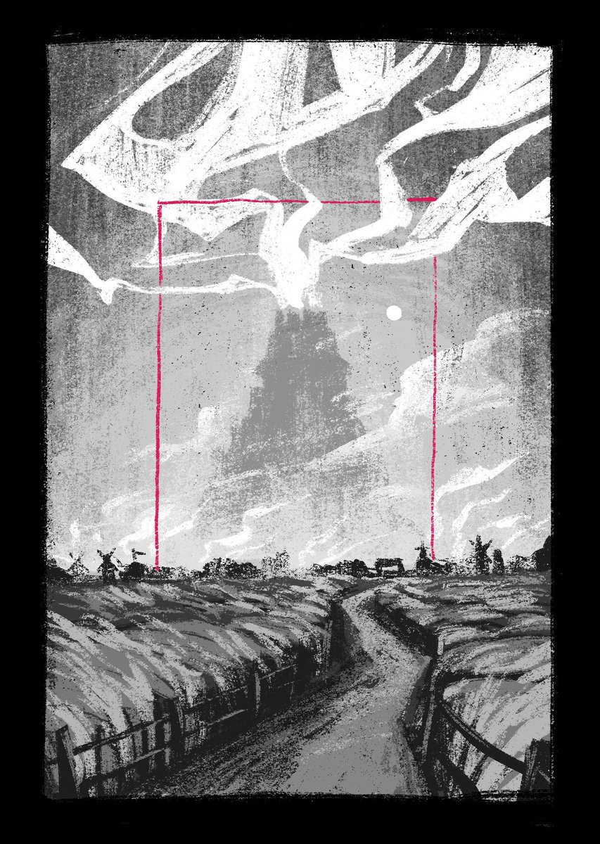 yonningap's tweet photo. The city Forde awaits you. 

#playgiveuptheghost #conceptart #gamedev #indiegame https://t.co/NyE9jTyNqk