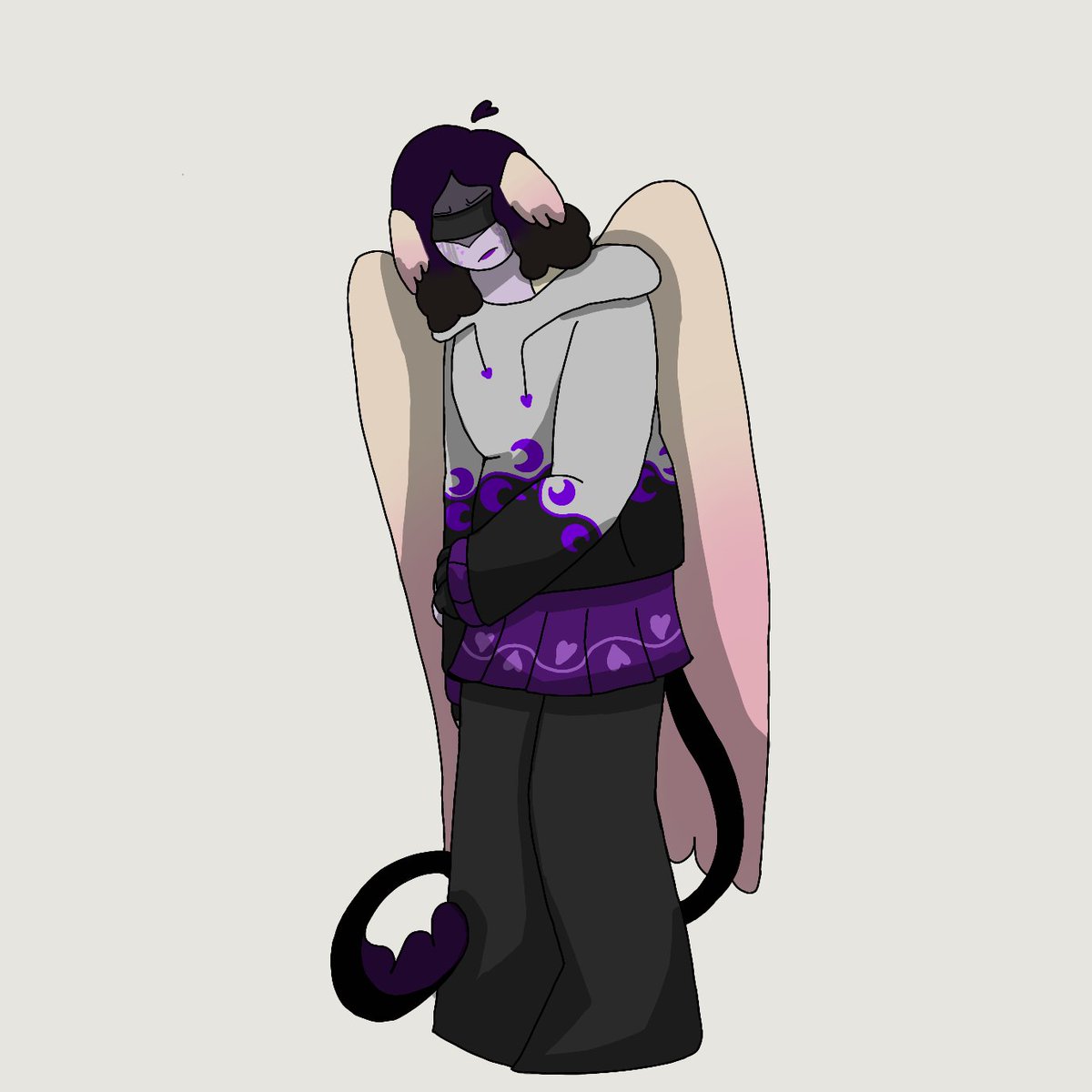 I keep forgetting to post stuff on here. Whatever, small Heart redesign. I made him too happy #Chonnyjash