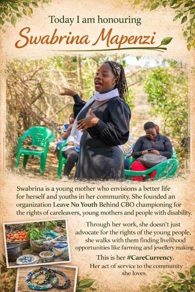 For #IWD2026 we are doing it differently. For every woman out here whose currency is love, care and advocacy we give you your flowers.  I am passing the challenge to <a href="/EAuma65990/">E_brazil</a> <a href="/Swabrina_Rama/">Swabrina Ramadhan</a> <a href="/WhitneyAti94252/">Whitney Atieno</a> You have 2 hours to share your #
#CareCurrency stories. #GiveToGain