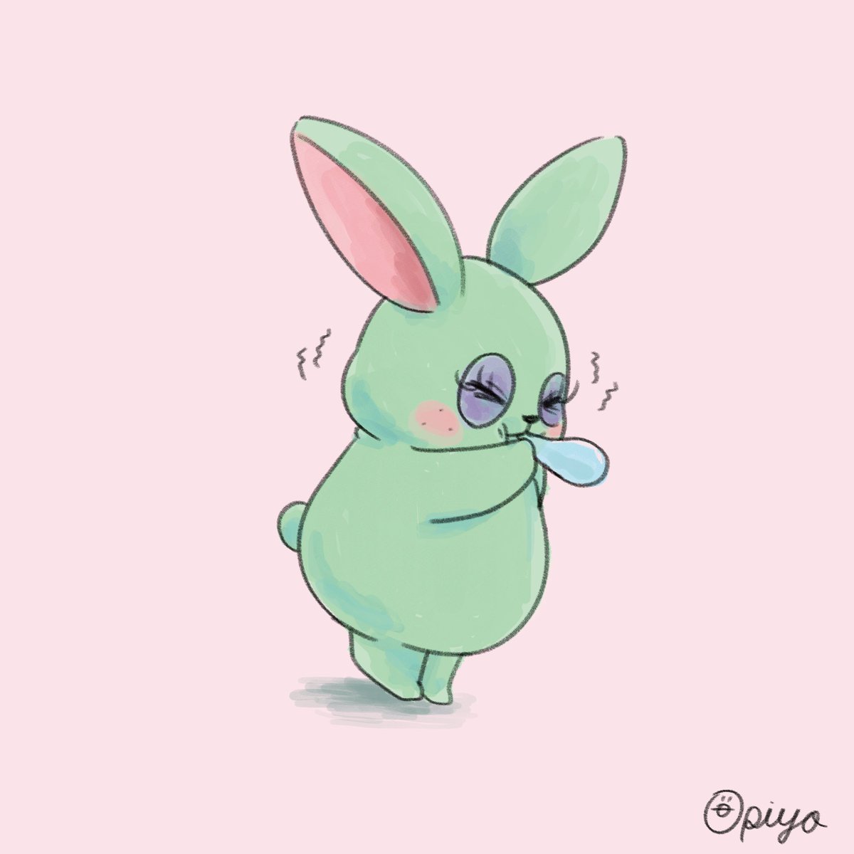opiyoooooo's tweet photo. 風船をふくらまそう🎈

#イラスト #illustration #ゆるいイラスト #うさミン https://t.co/Z99ebWLZy0