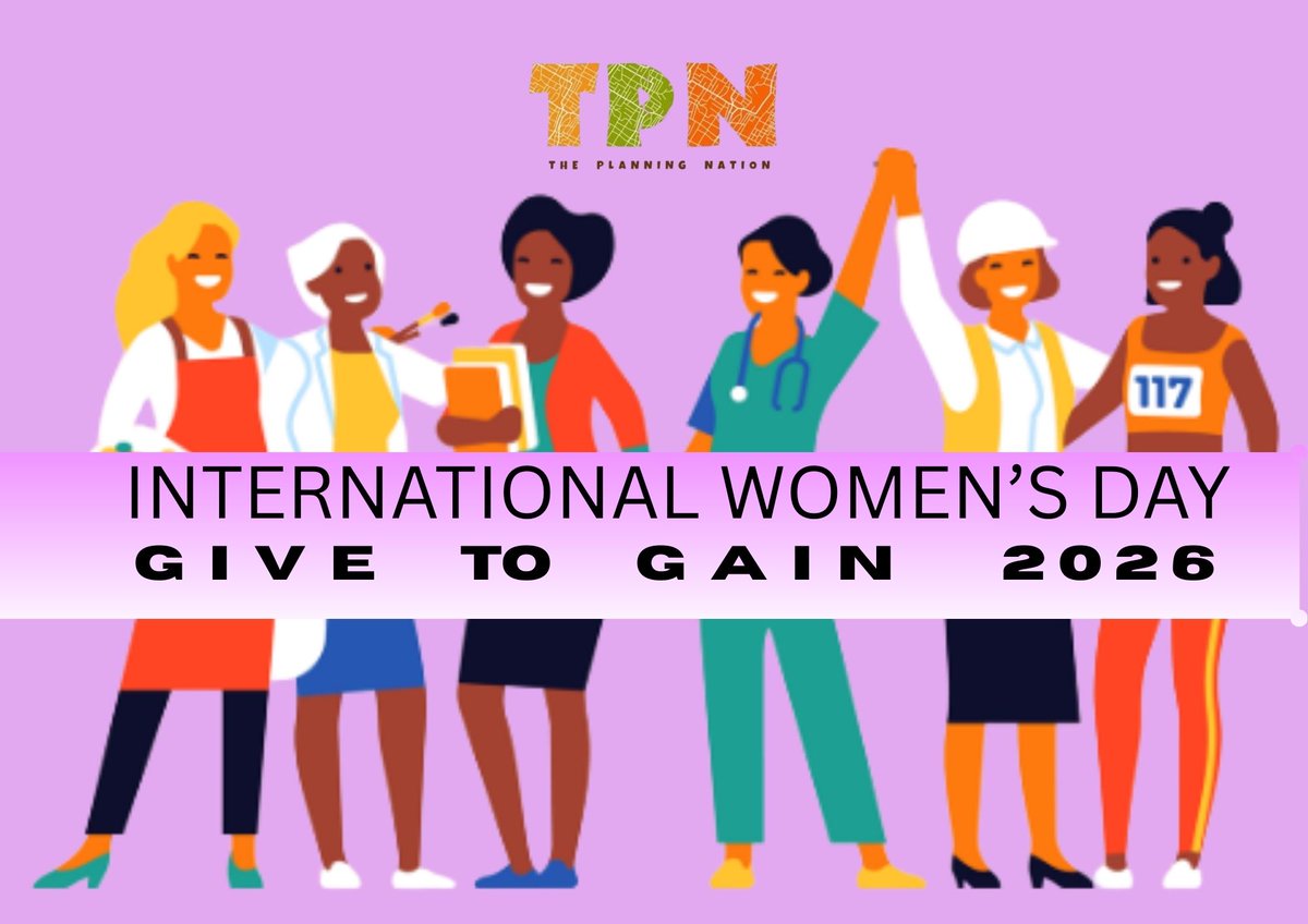 ThePlannetwork's tweet photo. A celebration of the women who understand that the greatest impact often begins with what we choose to give - our voices, our knowledge, and our encouragement.
#GiveToGain #InternationalWomensDay #WomenInLeadership #PlanningAroundTheWorld #SpatialPlanning #LandGovernance https://t.co/EIV8cKbJGu