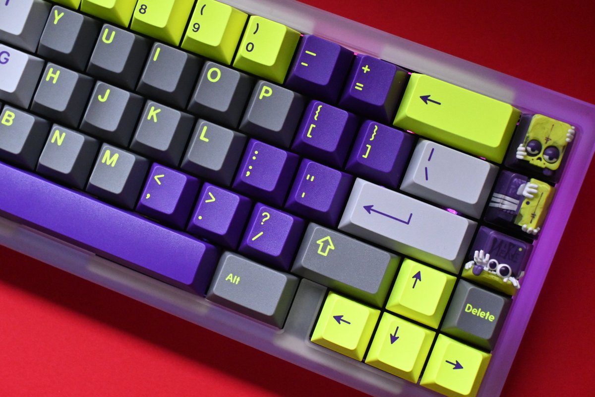 Keyboard PC kohaku R2 keycap GMK Nerve wrecker Artisan keycap BBC