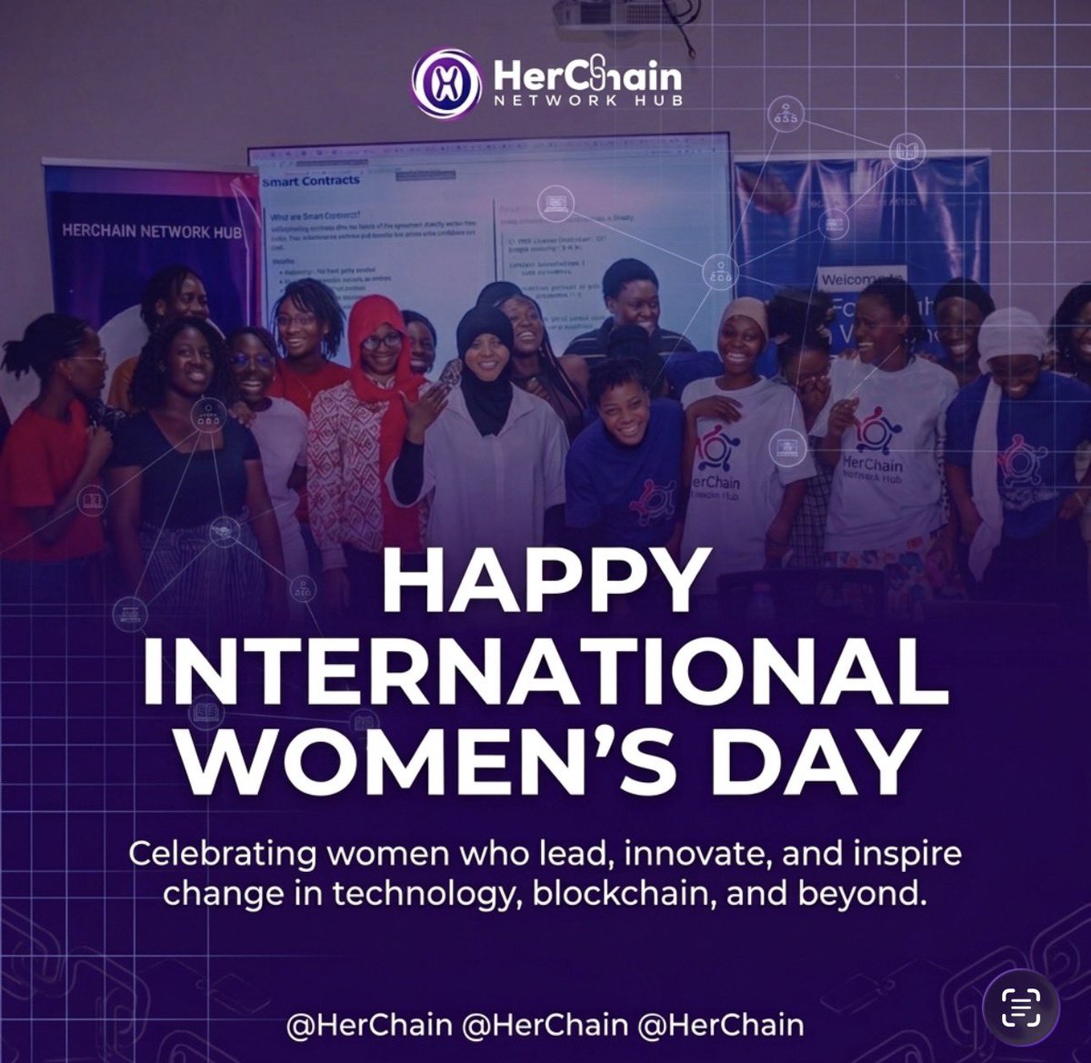 HerChain Network Hub tweet media