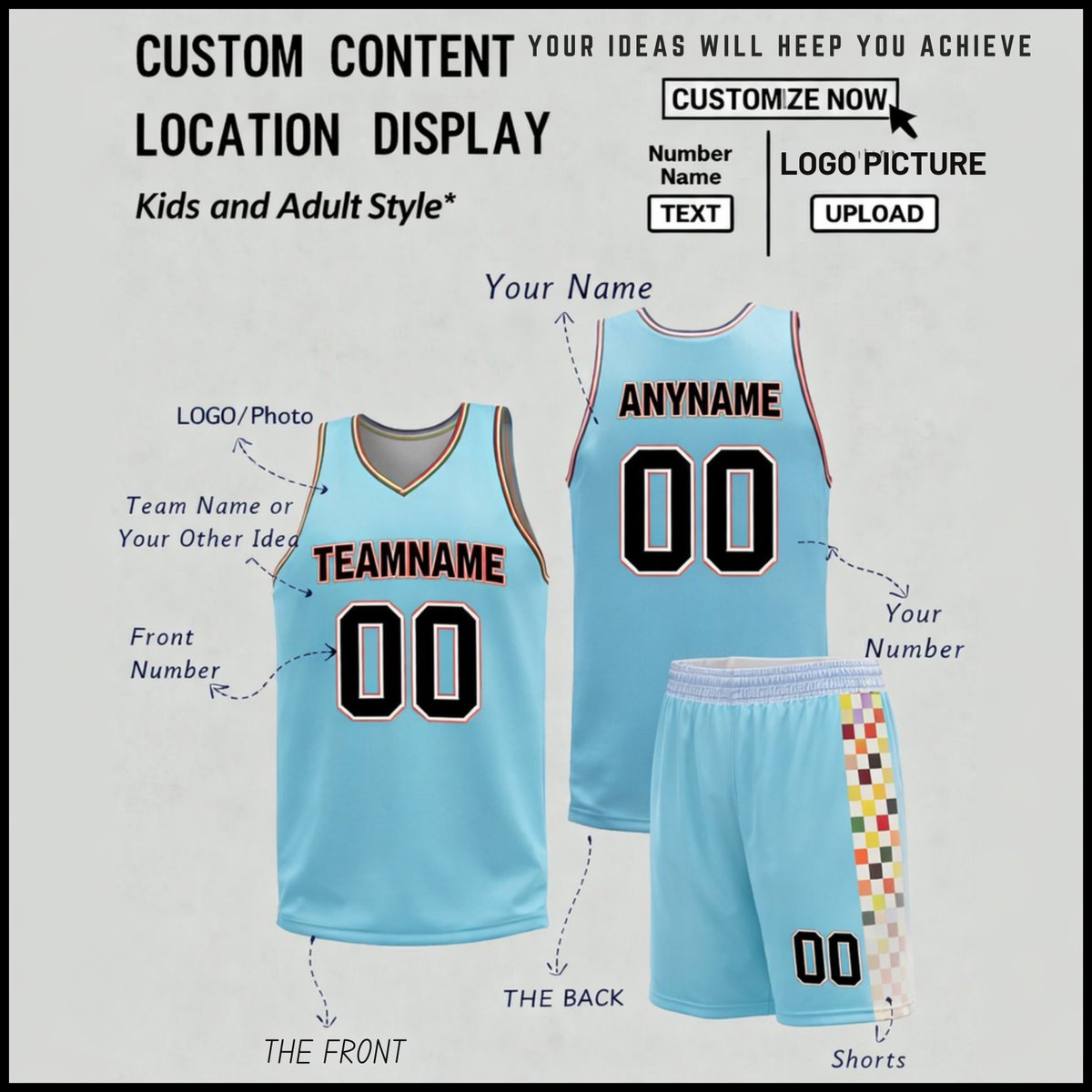 customjerseyss0's tweet image. Attention Coaches &amp;amp; Team Managers!
Create fully customized jerseys for your squad — add player names, numbers, and your team logo with ease.
.
.
#coolcustomize #CustomTeamGear #SportsApparel #TeamUniform #BasketballUniform #BasketballJersey #CustomSportswear #CustomJerseys