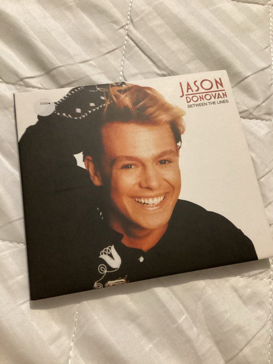 dearianfawn's tweet photo. After finding #BetweenTheLines by #JasonDonovan in a #charity shop for 50p the other week, I am rather taken by #AnotherNight in all its #Abba-esque #IfItWasntForTheNights glory - deserved a higher peak than 18 #StockAitkenWaterman https://t.co/Ba1gmhCkyB