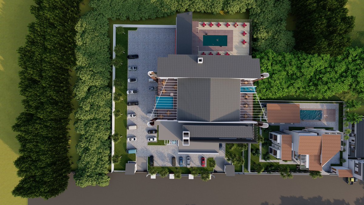 Northewiser's tweet photo. A Proposed Hotel with Rooftop relaxation. https://t.co/anZvizIIEC