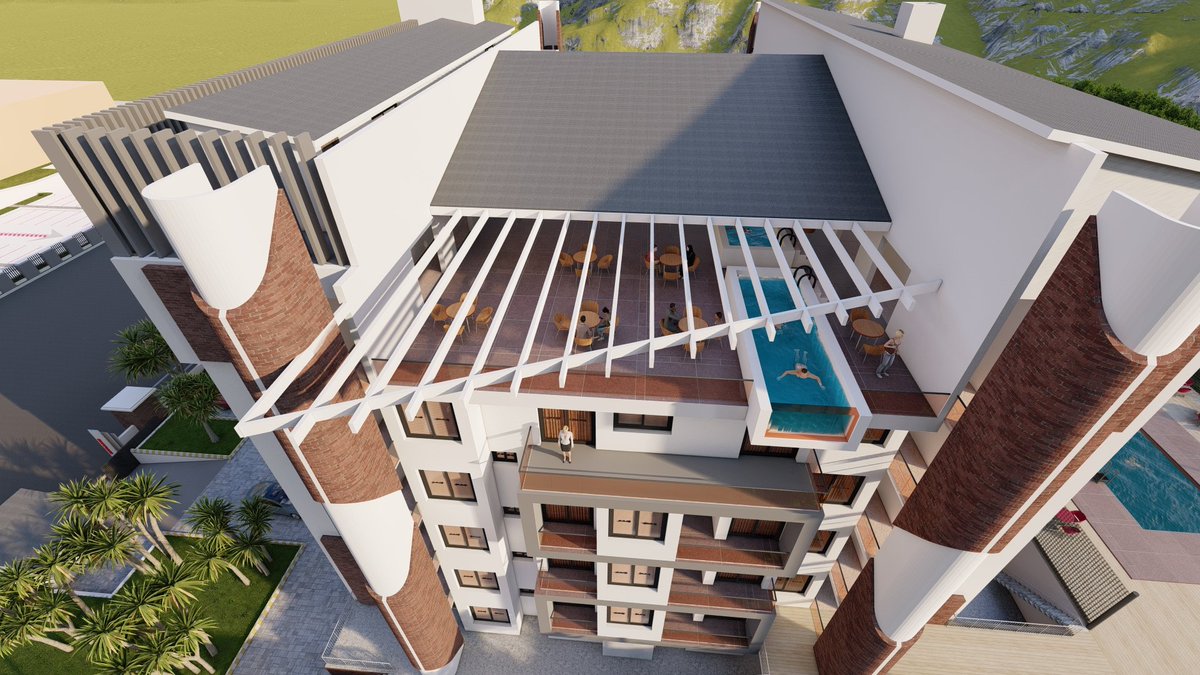 Northewiser's tweet photo. A Proposed Hotel with Rooftop relaxation. https://t.co/anZvizIIEC