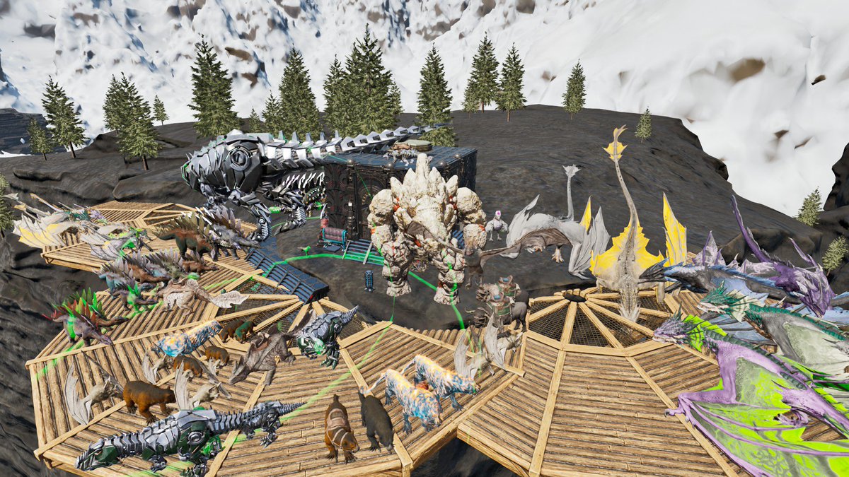 gildguild's tweet photo. 配信者PVP 8日目
1週間後のPVPスタートに向けて
命を削って準備してます。
応援よろしくお願いします。
#ARKSurvivalAscended https://t.co/JErzQbSfkX