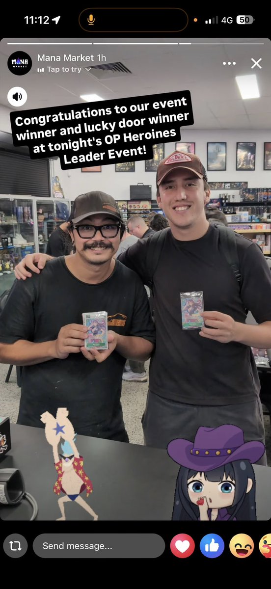 Won a Heroine Cup  on tuesday, earlier this week 03/03. was using bonney