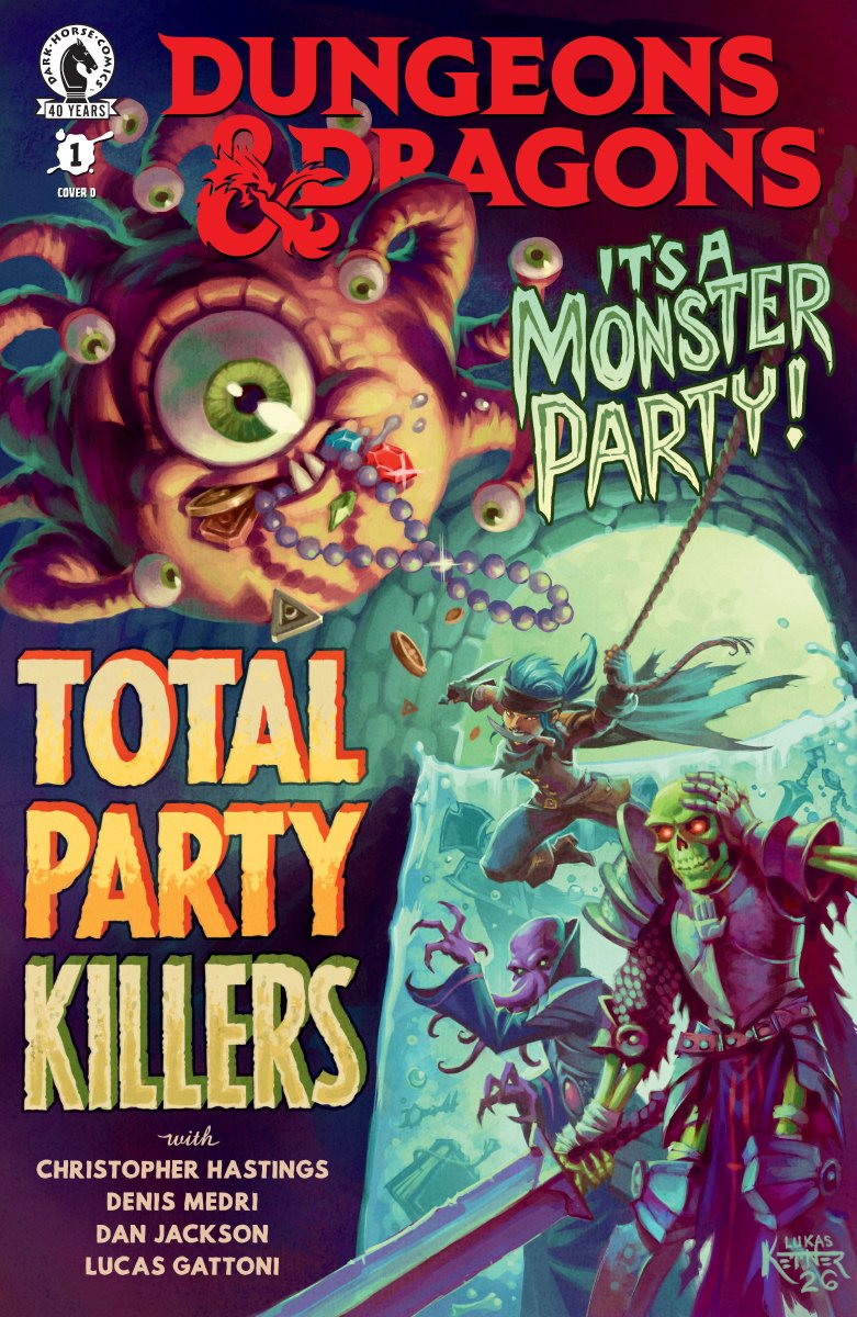 ComicCrusaders's tweet image. A MONSTROUS ADVENTURING PARTY TAKES ON THE FORGOTTEN REALMS IN THE NEW COMIC SERIES DUNGEONS &amp;amp; DRAGONS: TOTAL PARTY KILLERS! DarkHorseComics #comics #comicbooks @Hasbro #WotC ow.ly/gvq550YqPaN