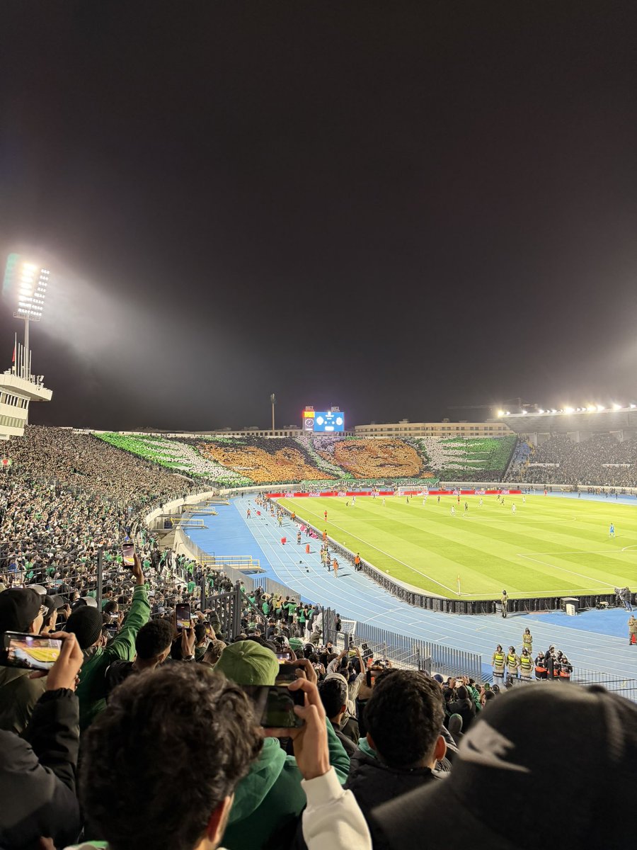 peron_celio's tweet photo. Le match le plus fou de ma vie 

📅 07/03/2026
🏟️ Mohamed V (Casablanca)
🆚 Raja - OC Safi 2-0
🎟️ €6

 #groundhopping https://t.co/guoXOIYrEv