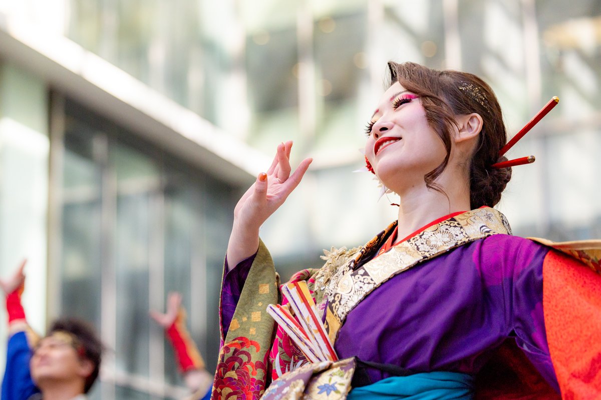 keichi918's tweet photo. #kagura 
#虹彩よさこい 
#虹よさ https://t.co/x4wY2euAdT