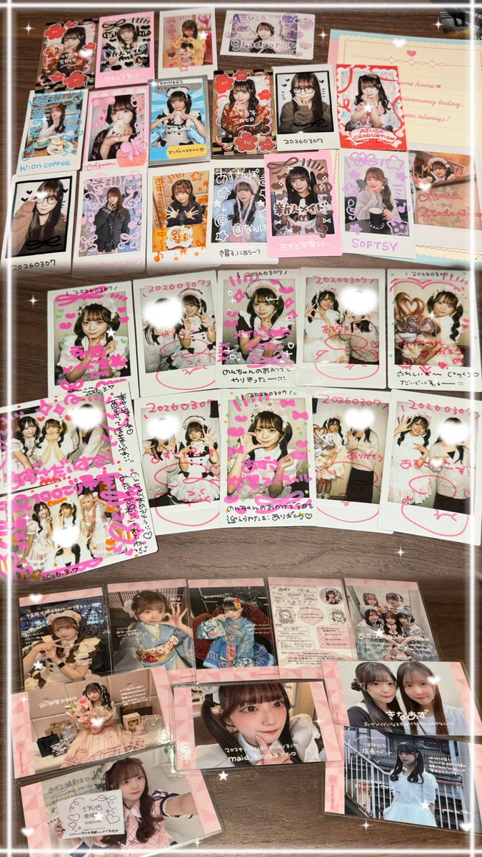 noooooocha's tweet photo. 20260307 あずさ卒業SP🎀
ついにこの日が来てしまった😢一瞬一瞬が感動することばかりの1日だった😭あずさちゃんのお嬢様になれて本当によかった！沢山の人に愛されるあずさちゃんを近くで応援することができたのが誇りです。
あずさちゃんの笑顔が1番大好きだから、卒業しても笑顔で過ごしてね！ALT https://t.co/1evSoc33gU