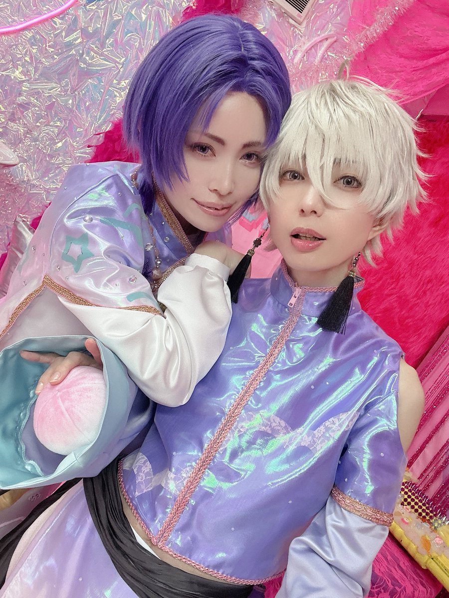 melrabbit's tweet photo. コスプレおそくほですが、ゆめかわ着てきたよ～💕
みほあきらさんありがとう！楽しかった！！
��とみほに誕生日プレゼントでhkhのユ���貰ったので着て遊んだw https://t.co/5pF6mybzqE