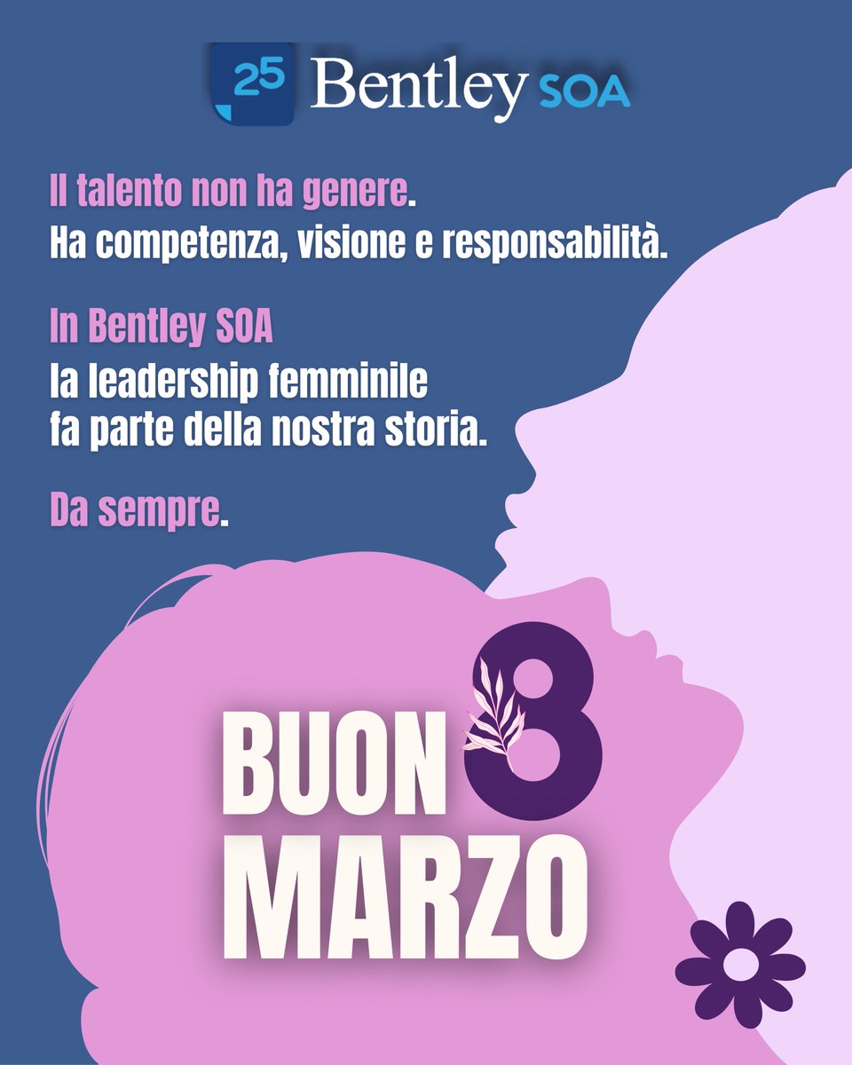 📣 Oggi, così come ogni giorno, celebriamo le donne che con il loro lavoro, la loro determinazione e la loro visione contribuiscono a costruire il futuro.

🌸 Buona Giornata Internazionale della Donna!
#8Marzo #GiornataInternazionaleDellaDonna