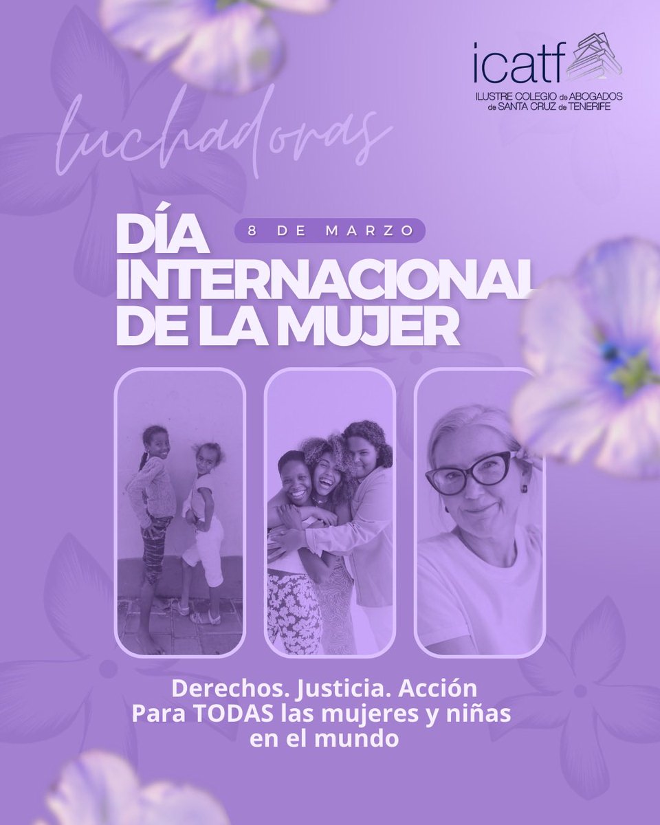 ICATF's tweet photo. 🚺 8 de marzo de 2026, Día Internacional de la Mujer
“Derechos. Justicia. Acción. Para TODAS las mujeres y niñas” #ICATF #CEMICATF #Mediación #PorYParaTodas #DíaDeLasMujeres #8M https://t.co/TCcVRG2mWs