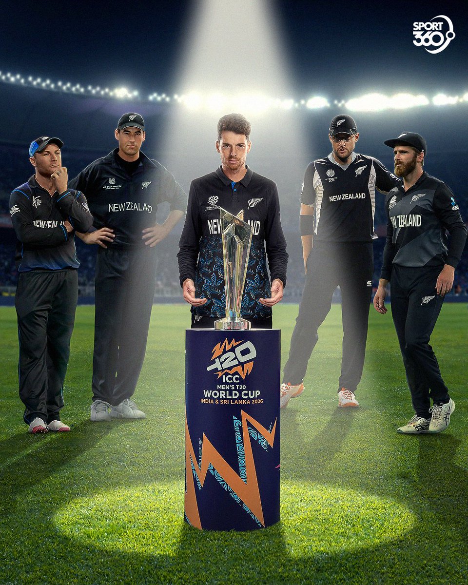 Sport360's tweet photo. The EIGHTH ICC final awaits the Blackcaps 🇳🇿🏆

Will New Zealand capture their maiden World Cup trophy? 🤔

#T20WorldCup #INDvNZ https://t.co/TCpPYxW2ec