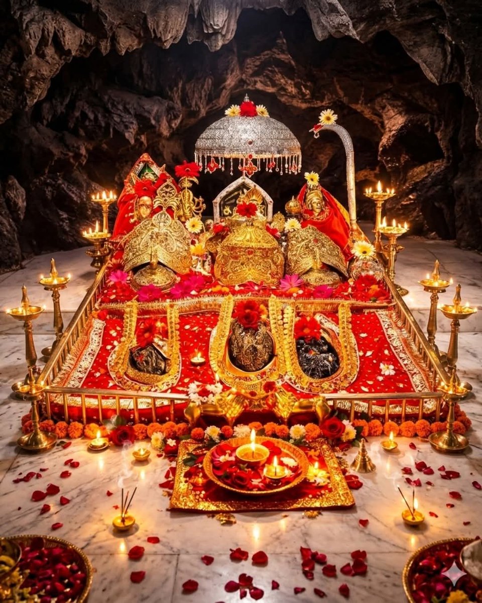 Shivi678's tweet photo. मां वैष्णो देवी के अद्भुत, अलौकिक दर्शन https://t.co/XDFip6Sek7