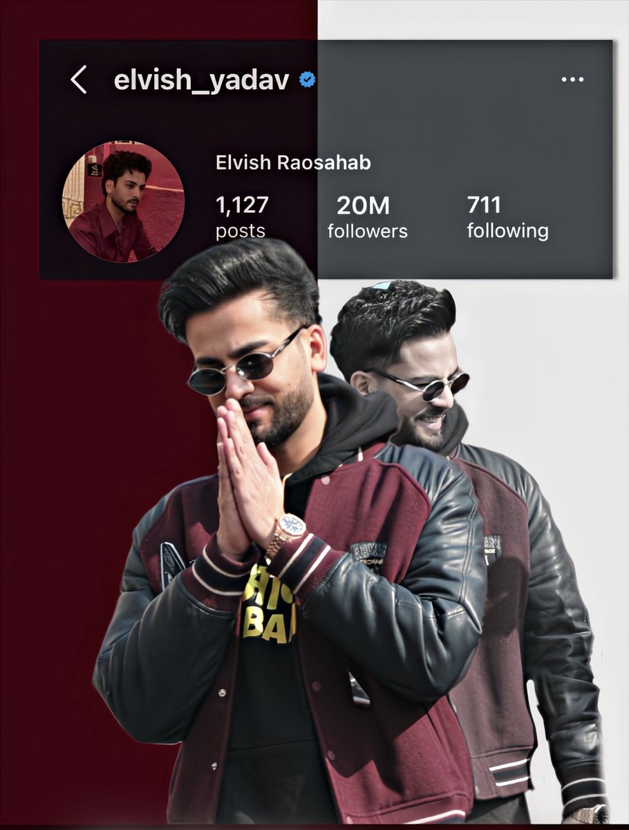 Finally 20M strong on Instagram!!🫶🏻
#ElvishYadav #ElvishArmy