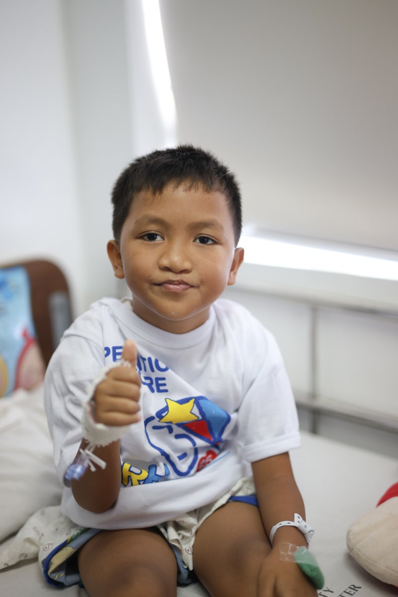 Thumbs up after surgery. 👍

Moments like this remind us why access to safe cleft care matters.