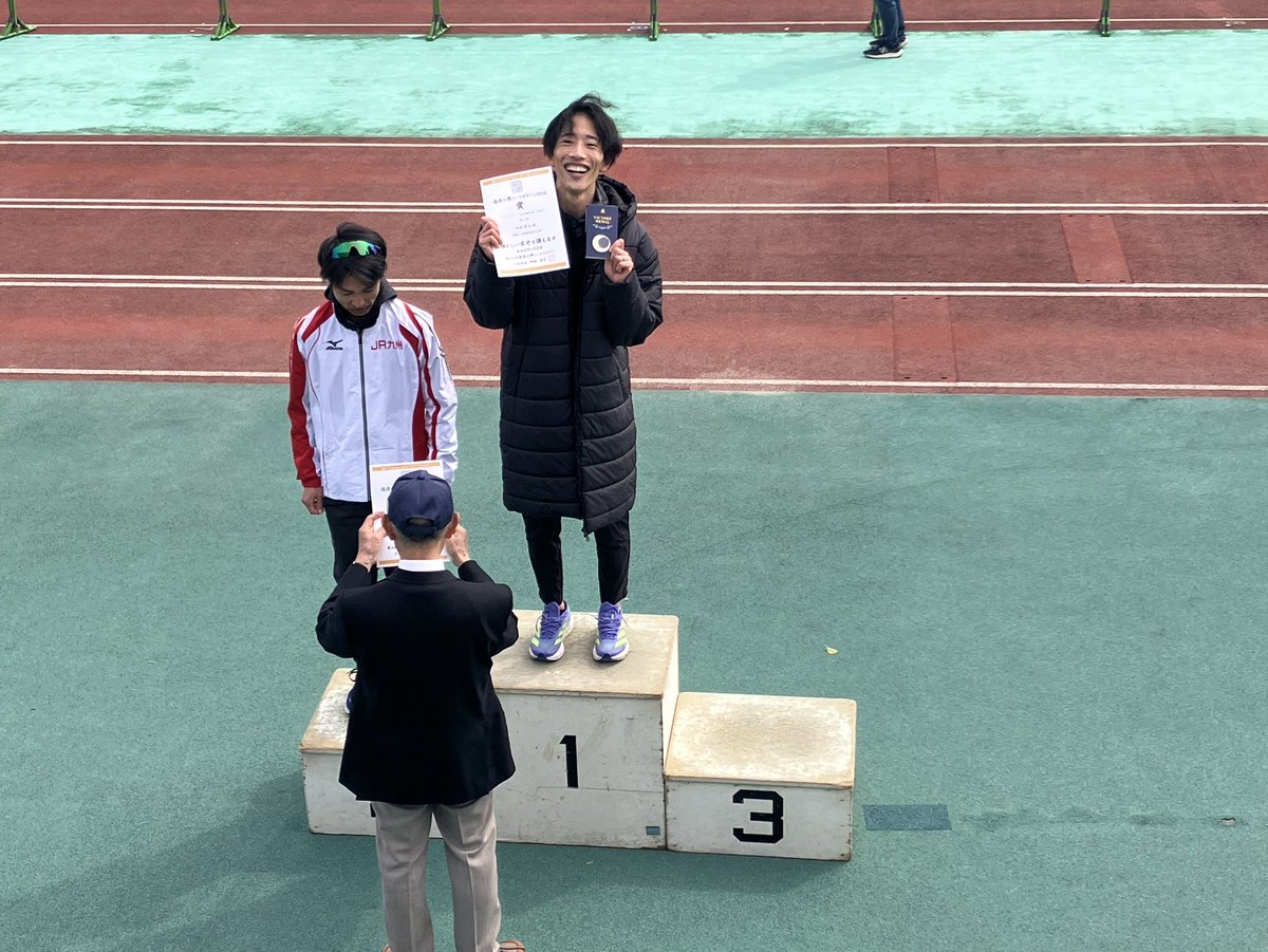 【大会結果】
2026年3月8日(日)

福岡小郡ﾊｰﾌﾏﾗｿﾝ

  1位  #和田照也　1°08'31"⭐︎西鉄ﾗｽﾄﾚｰｽ

応援ありがとうございました！

◇ﾘｻﾞﾙﾄ
oym.runlab.online/cgi_live/live_…

#小郡ﾊｰﾌ
#西鉄陸上競技部