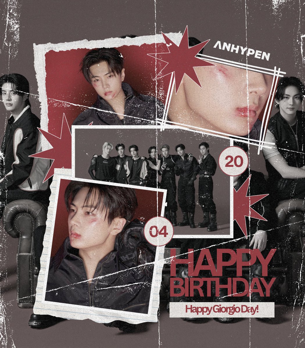 AN__HYPEN's tweet image. ㅤ
〉ㅤ  #AN_Birthday   ㅤ:

Happy birthday to our Fashion King—#GIORGIO (@aduanrasa)!

May your special day be full of good vibes, great memories, and lots of smiles. Wishing you nothing but the best in the year to come.

#HappyGIORGIODay 🥳
ㅤ