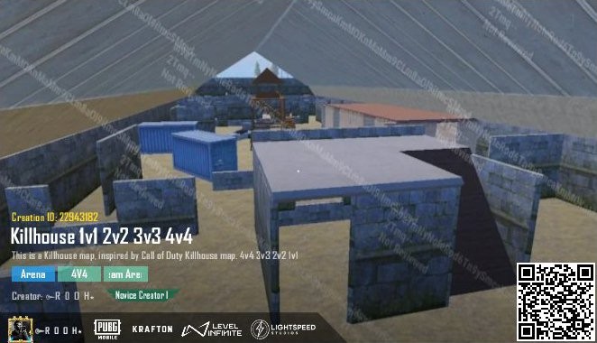 rohanation_'s tweet photo. For the Call of Duty: Modern Warfare fans. Hit the nostalgia by playing in Killhouse map in PUBG Mobile. 

https://t.co/4e4PU5JeQ9

#PUBGmobile #WOW #Creation #CallofDuty #COD4 #MW #Killhouse https://t.co/pU0Rv68pc4