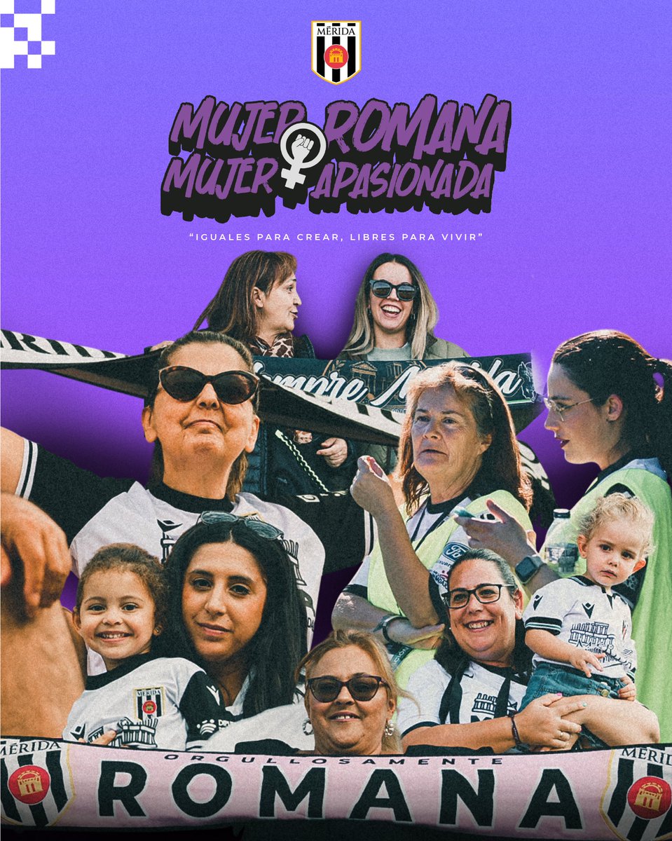 Merida_AD's tweet photo. 🟣 #DiaInternacionalDeLaMujer ⚪️⚫️

💪🏽 𝑴𝒖𝒋𝒆𝒓 𝒓𝒐𝒎𝒂𝒏𝒂, 𝒎𝒖𝒋𝒆𝒓 𝒂𝒑𝒂𝒔𝒊𝒐𝒏𝒂𝒅𝒂 😍 https://t.co/xKPUXH4SCq