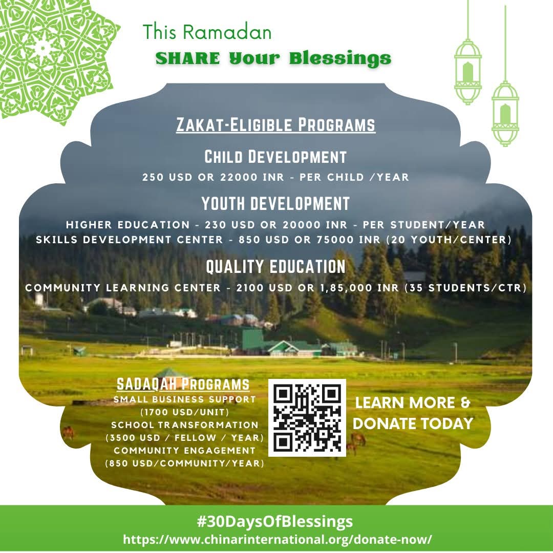 i_CHINAR's tweet photo. 3/3 while community-led learning spaces promote education, digital skills, and vocational training—reflecting a growing sense of ownership and collective progress.
#Day18 #30DaysOfBlessings
#SHAREYourBlessings
#CommunityEngagement
#Baramulla
#Ramadan2026 https://t.co/MGyJIiUrlS