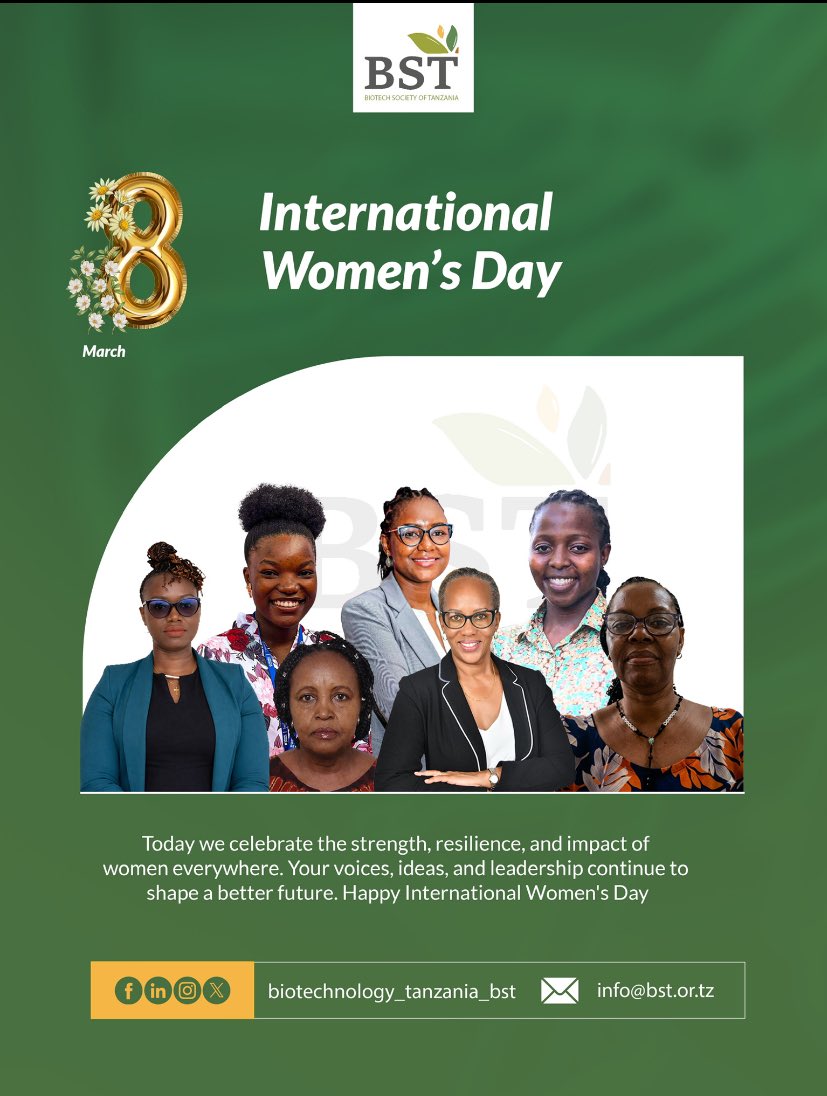 Biotechnology Society of Tanzania tweet media