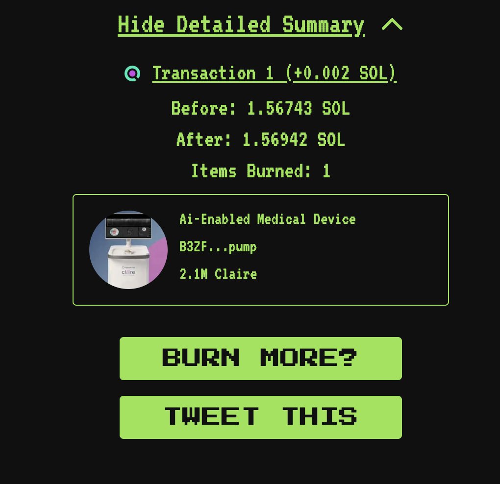 Bought back and burned another 2m supply!