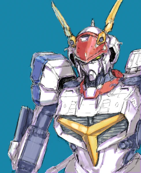 ドラグナーは昔から好きなので定期的に描いている… 昔描いた線画にサクッと色付けたもの。 耳横のピトー管がチャームポイント。 今ならもっと色々凝ったアレンジできそうなのでいつかまた描いてみたい…