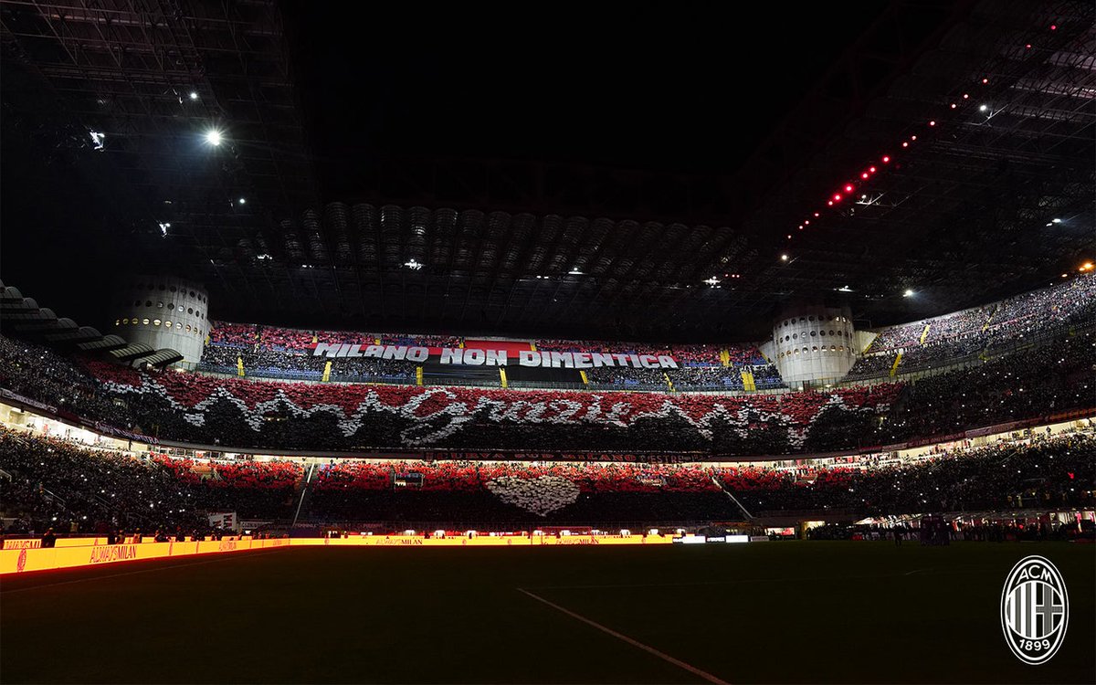 Milan's Curva Sud Made a beautiful 3-part tribute to First Responders and those we lost during COVID-19 in their first Derby coreografia after fans could return to the stadium 🚑 ❤️‍🩹🖤

#DerbyDellaMadonnina #CurvaSudMilano #Coreografia