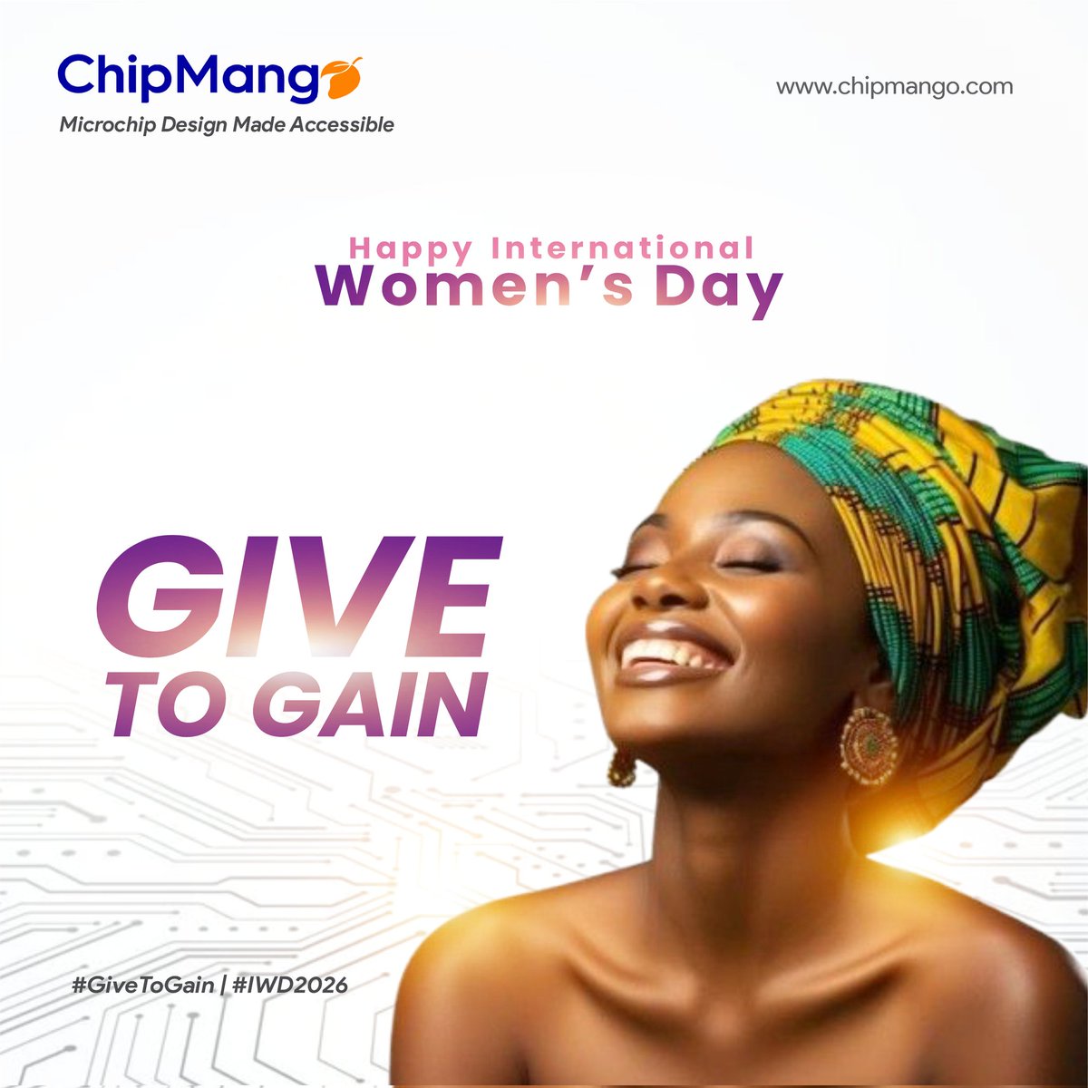 ChipMangoHQ's tweet photo. Today, we celebrate the strength, brilliance, and impact of women everywhere.
Your ideas, leadership, creativity, and resilience continue to shape the world for the better.

✨ Here’s to the women building the future.
👇 Tag a woman you celebrate today. https://t.co/c110c08IEY
