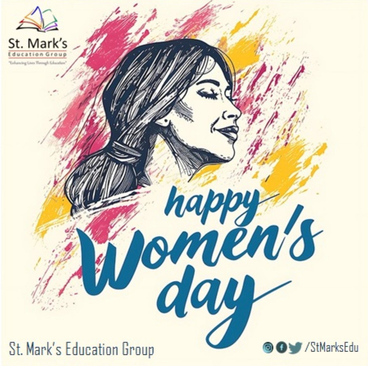 StMarksEDU's tweet photo. Celebrating the strength, compassion, and leadership of women who inspire, nurture, and shape the future every day.

Happy Women’s Day 💐

#WomensDay #InspiringWomen #StMarksEDU https://t.co/CjchLpxBWr